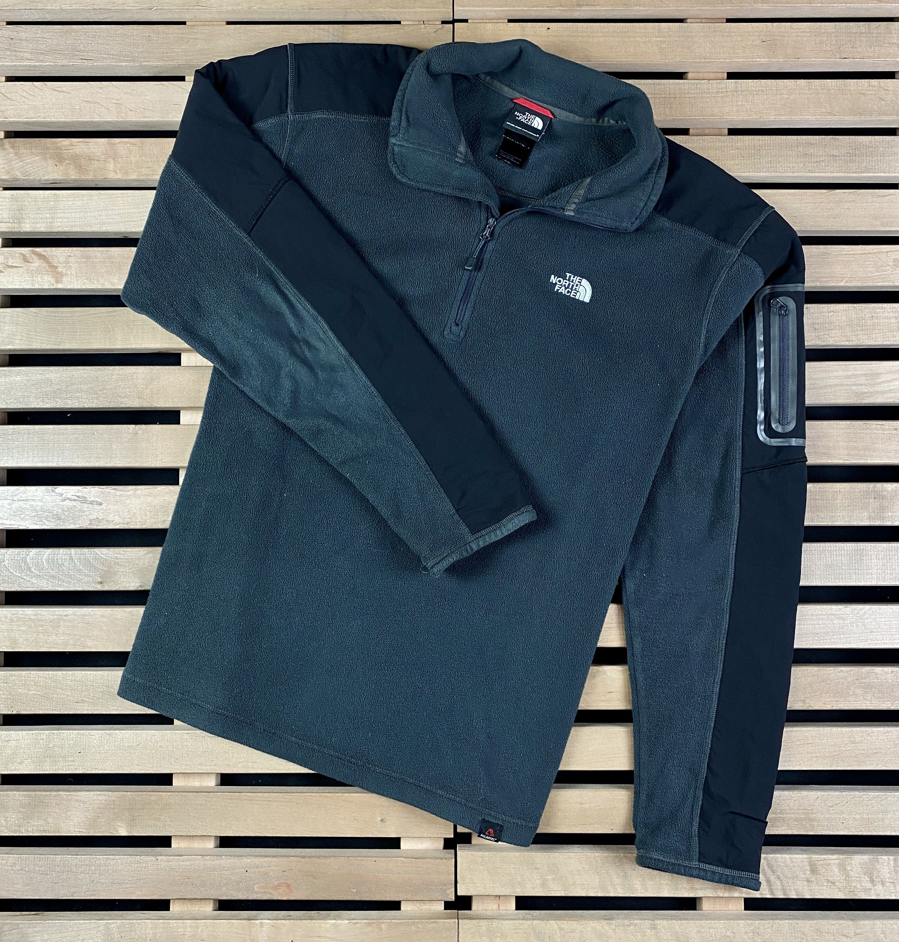 The North Face Mens Outdor 1/4 Zip Fleece The North Face Size M Polyester Size US M / EU 48-50 / 2 - 1 Thumbnail