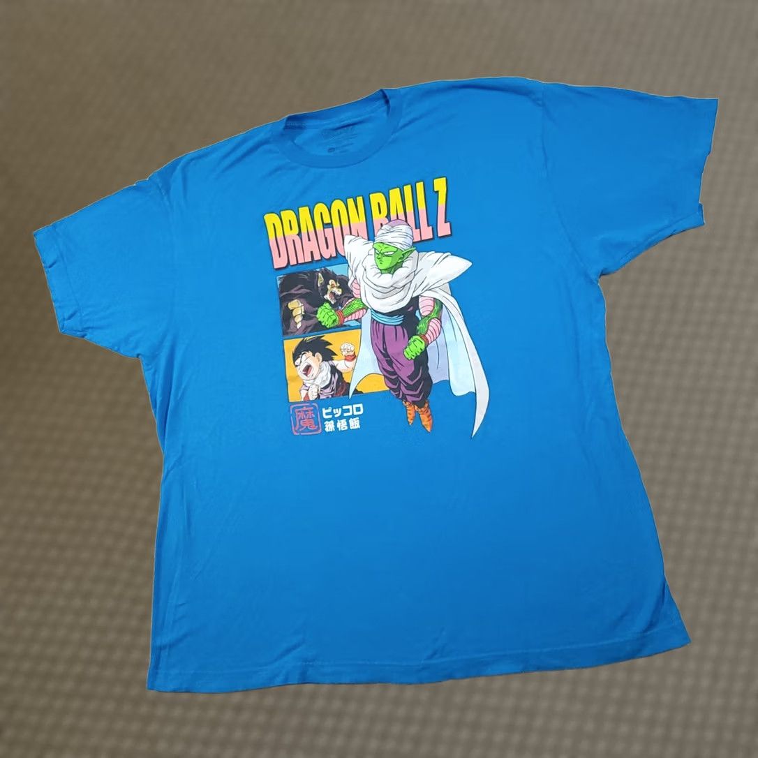 Vintage Dragonball Z Bird Studio T Shirt Mens 2XL 50/52 Blue S/S Graphic Classic Tee Size US XXL / EU 58 / 5 - 1 Thumbnail