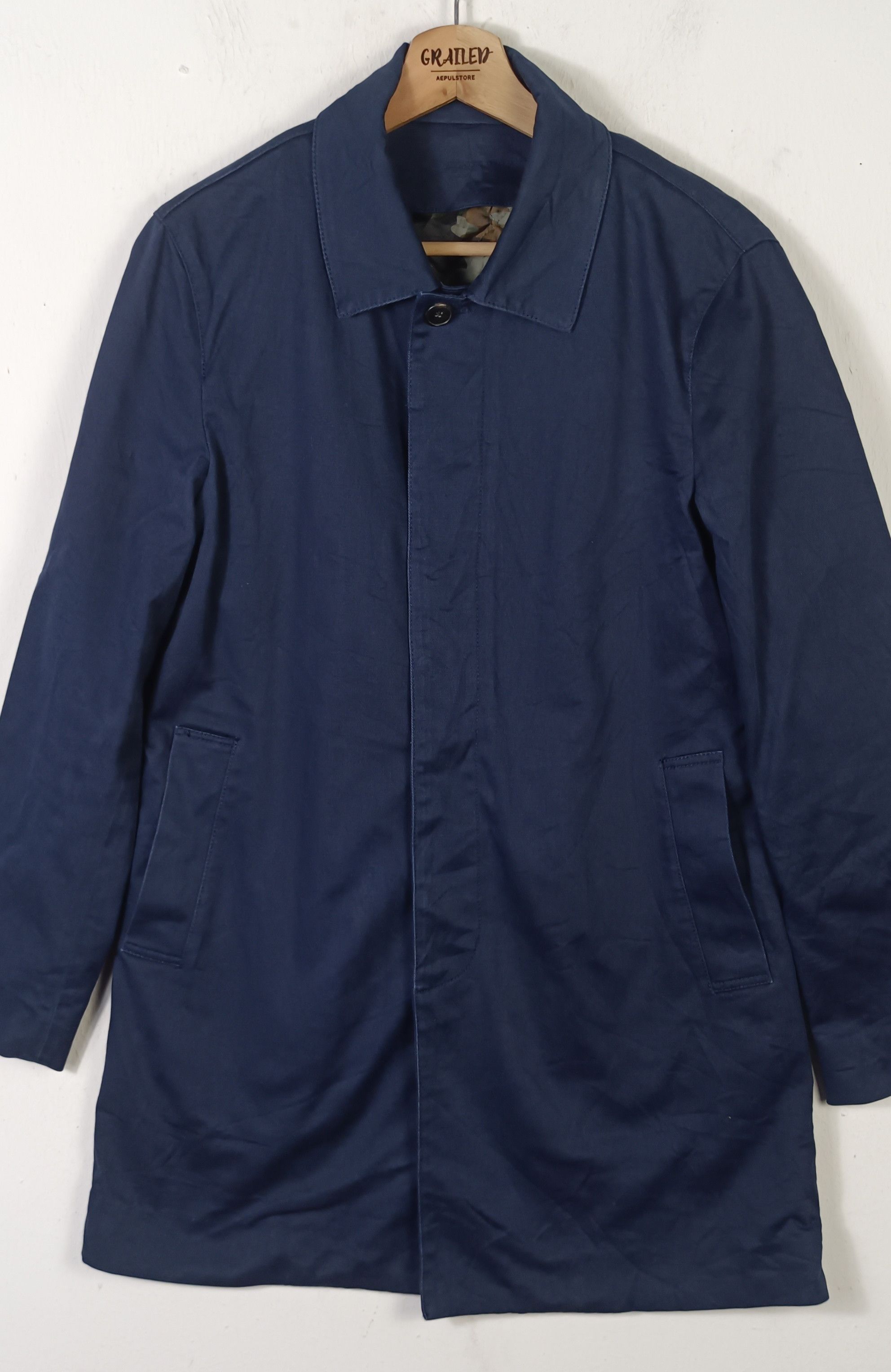 ABAHOUSE × Japanese Brand Vintage Abahouse Half Coat Jacket Size US M / EU 48-50 / 2 - 5 Thumbnail