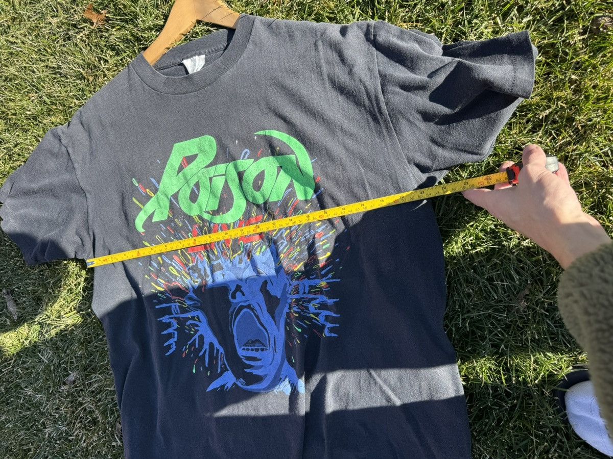 Brockum 1988 Poison Live Single Stitch Vintage Tee Size US XL / EU 56 / 4 - 7 Thumbnail