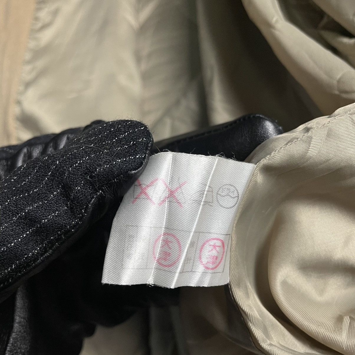 Burberry BURBERRY EMBROIDERED LOGO WOOL LONG JACKET Size US L / EU 52-54 / 3 - 14 Thumbnail