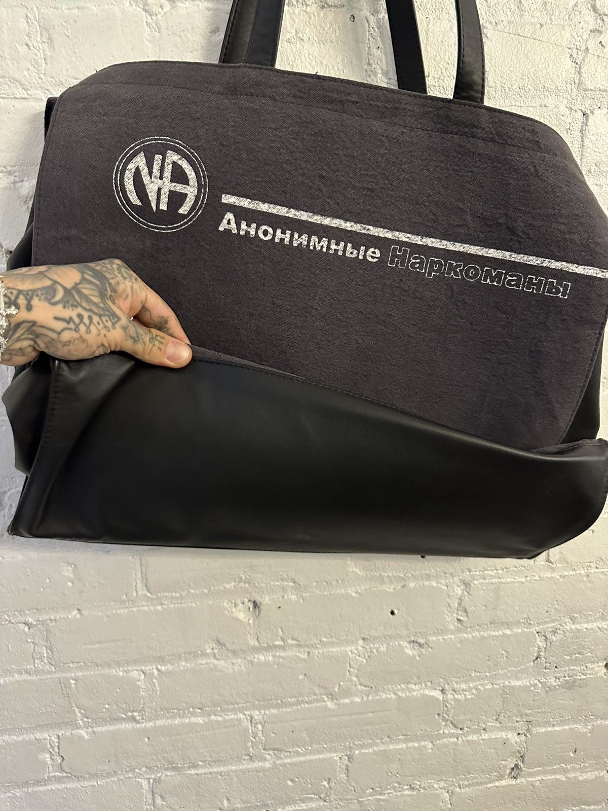 Enfants Riches Deprimes ERD NA NARCOTICS LARGE XL TRAVEL DUFFLE BAG Size ONE SIZE - 6 Thumbnail