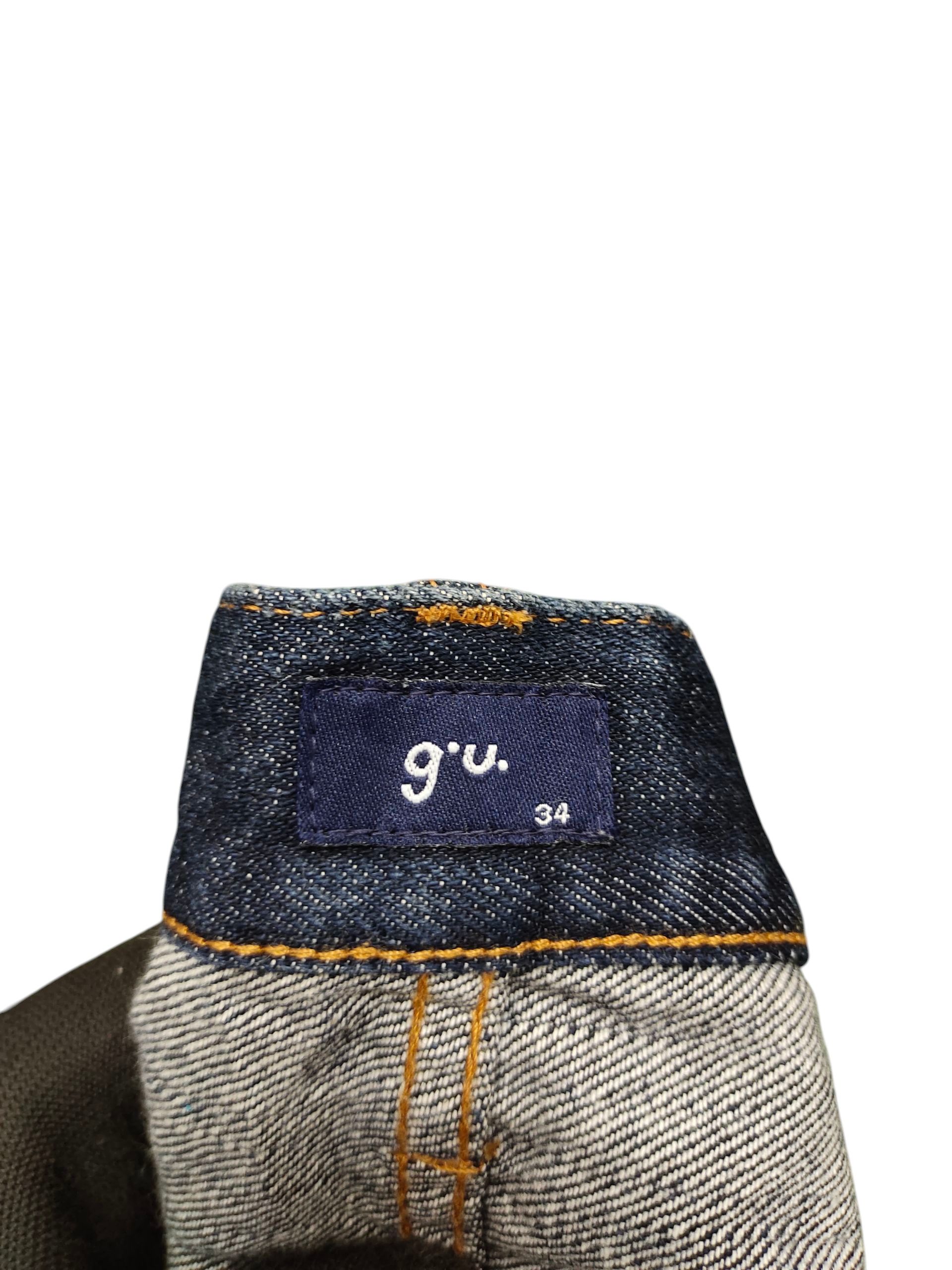 Hysteric Glamour Japanese Brand GU 'Paco Buw Juno' Paint Spash Denim Jeans Size US 34 / EU 50 - 10 Thumbnail