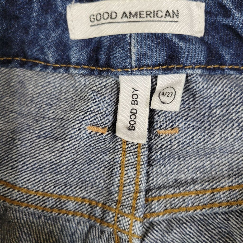 Good American Good American Good Boy Women High Rise Distressed Size 27" / US 4 / IT 40 - 9 Thumbnail