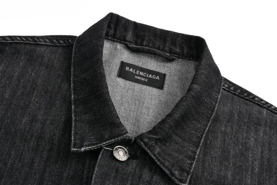 Balenciaga o1la1rc1a1125 BB Motel Oversized Jacket in Black Size XS / US 0-2 / IT 36-38 - 3 Thumbnail