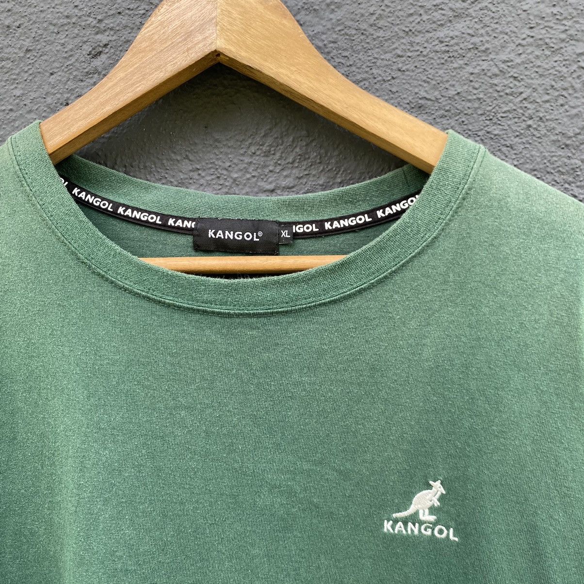 Kangol Thrashed Faded Vintage Kangol Embroidered ERD GRUNGE TEE Size US XL / EU 56 / 4 - 3 Thumbnail