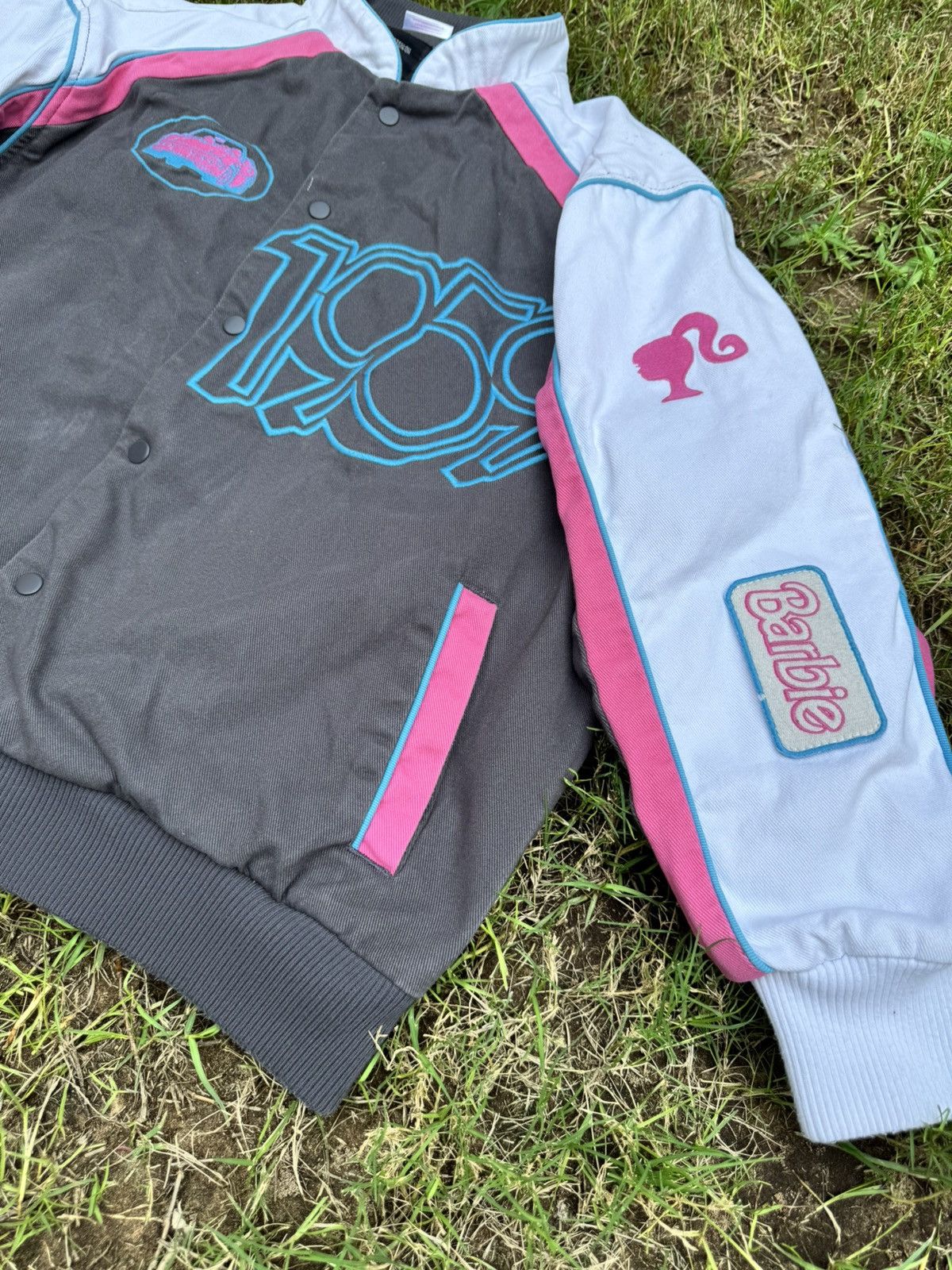 Vintage 1995 Limited Edition Barbie varsity jacket Size US M / EU 48-50 / 2 - 5 Thumbnail