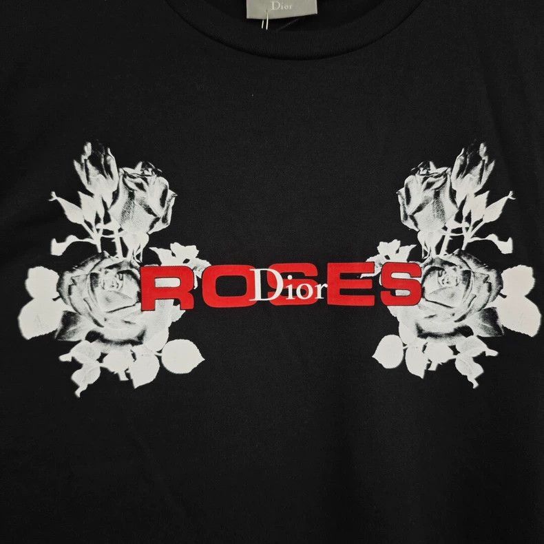 Dior Dior Roses Short Sleeve T-2505 Size US S / EU 44-46 / 1 - 3 Thumbnail