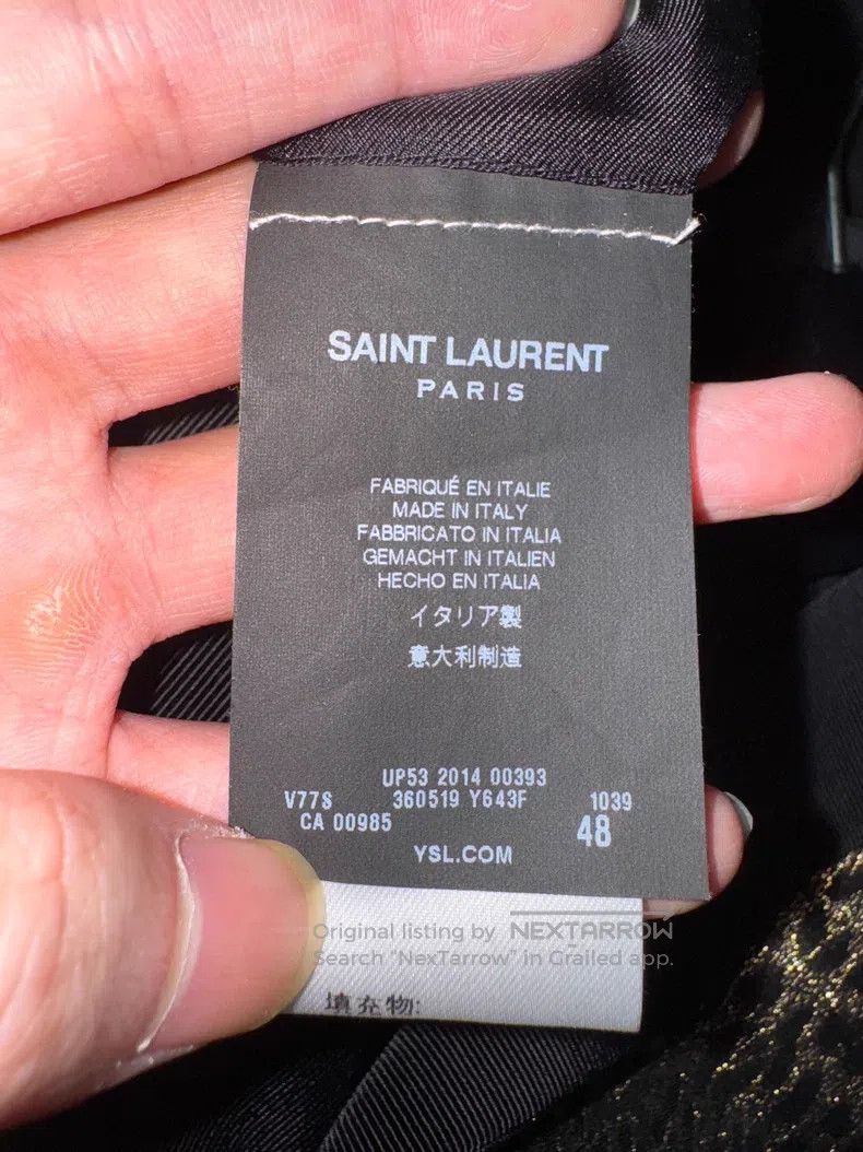 Saint Laurent Paris #REF! Size US M / EU 48-50 / 2 - 7 Thumbnail