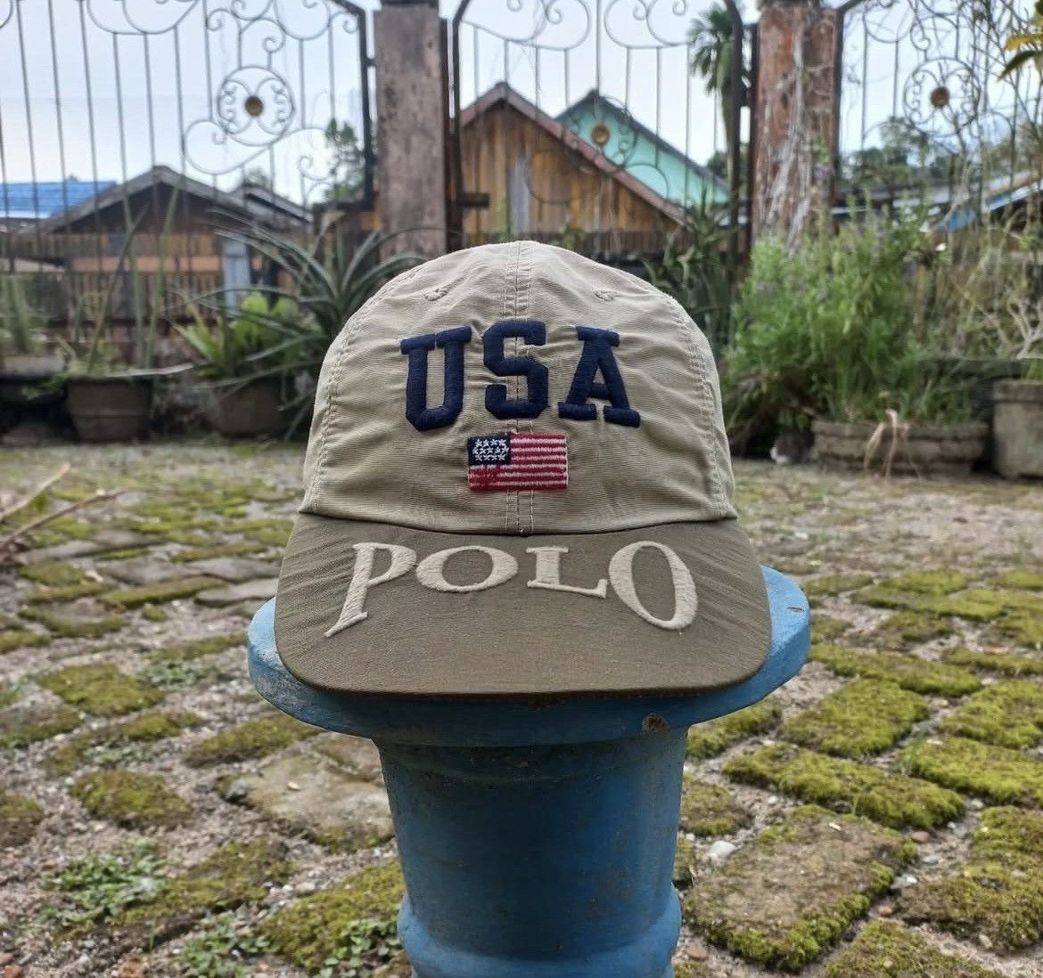 Polo Ralph Lauren Cap Polo Ralph Lauren Polo Sport USA Hat Vintage Size ONE SIZE - 1 Thumbnail