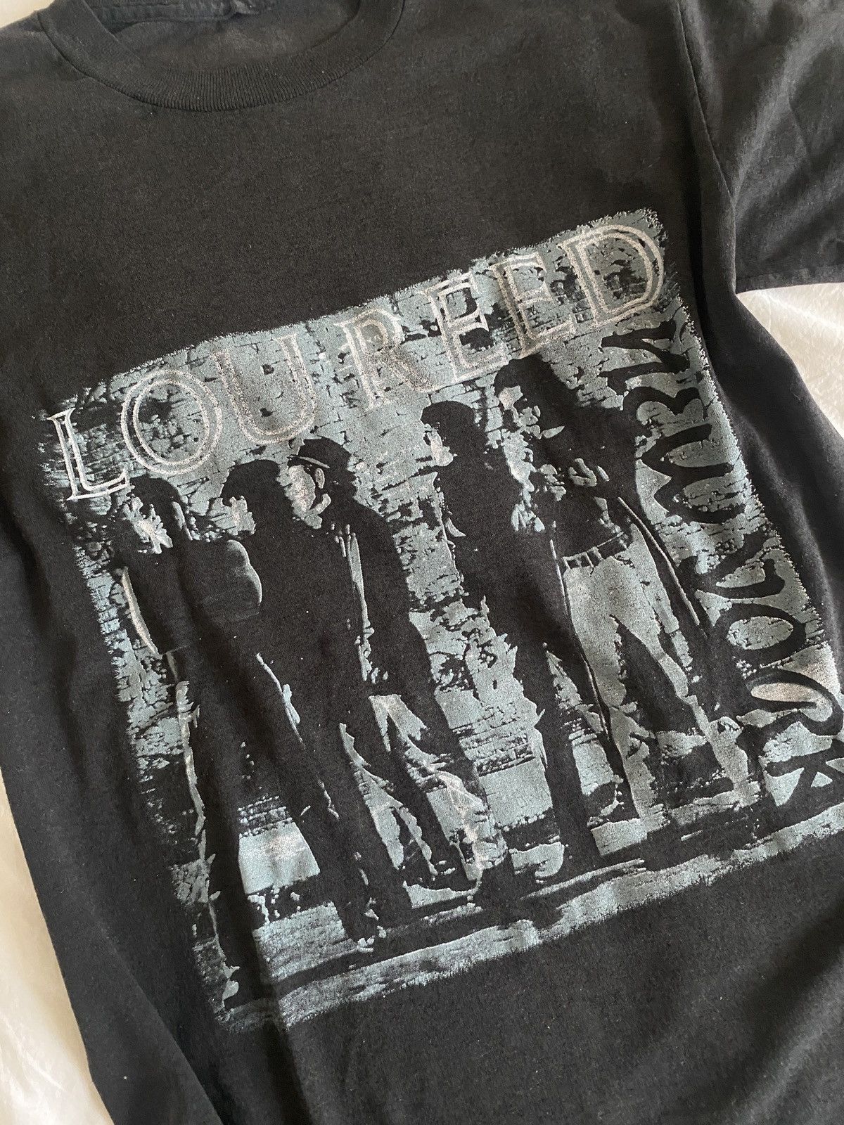 Vintage Vintage x Lou Reed 1989 ‘New York’ Tour: Rare Shirt Size US XXS / EU 40 - 2 Thumbnail