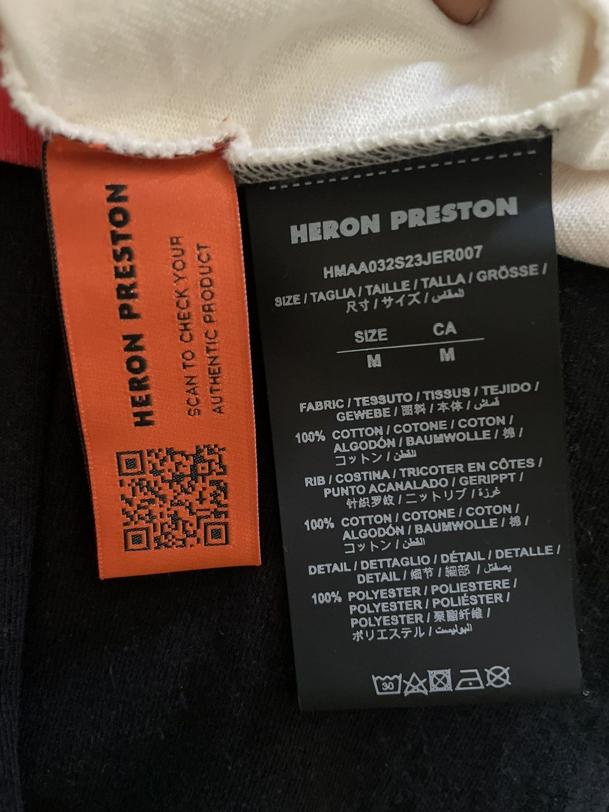 Heron Preston Heron Law Red Flames T-shrit Size US M / EU 48-50 / 2 - 4 Thumbnail