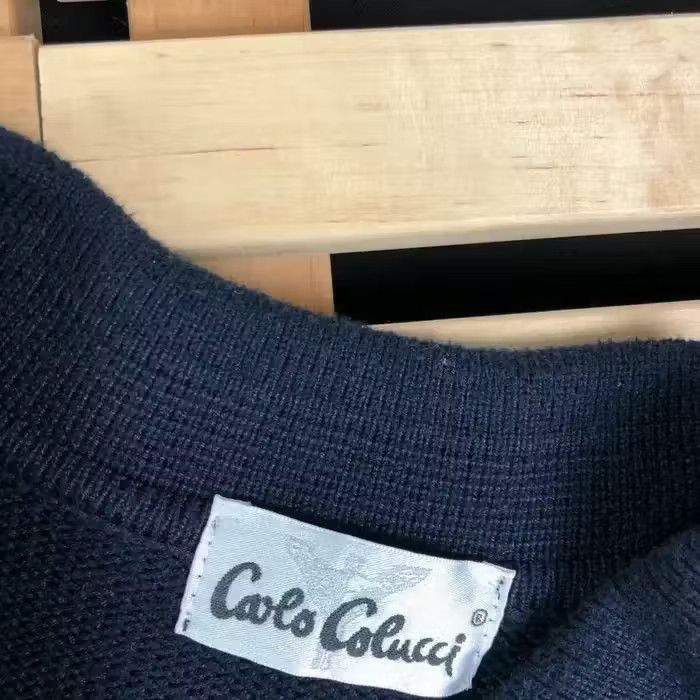Carlo Colucci × Vintage Mens Sweater Pullover Carlo Colucci Vintage Size 50 Size US M / EU 48-50 / 2 - 5 Thumbnail