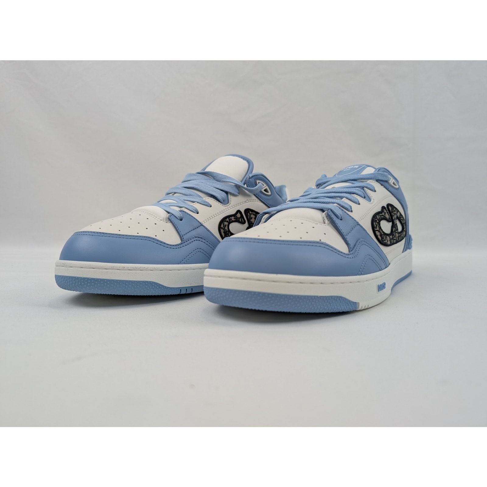 Dior o1rshd1 M-B57 LT Calf Sneakers in Light Blue Size US 13 / EU 46 - 6 Thumbnail