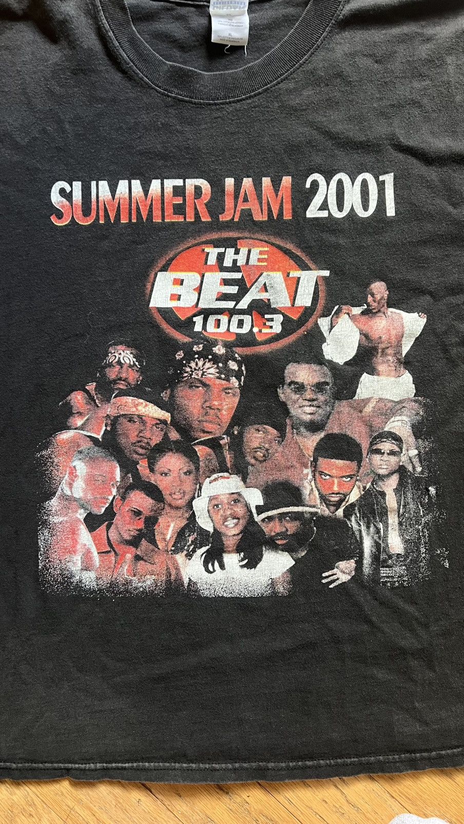 Vintage 2001 Summer Jam Rap/Hip Hop Festival Tee Size US XL / EU 56 / 4 - 3 Thumbnail