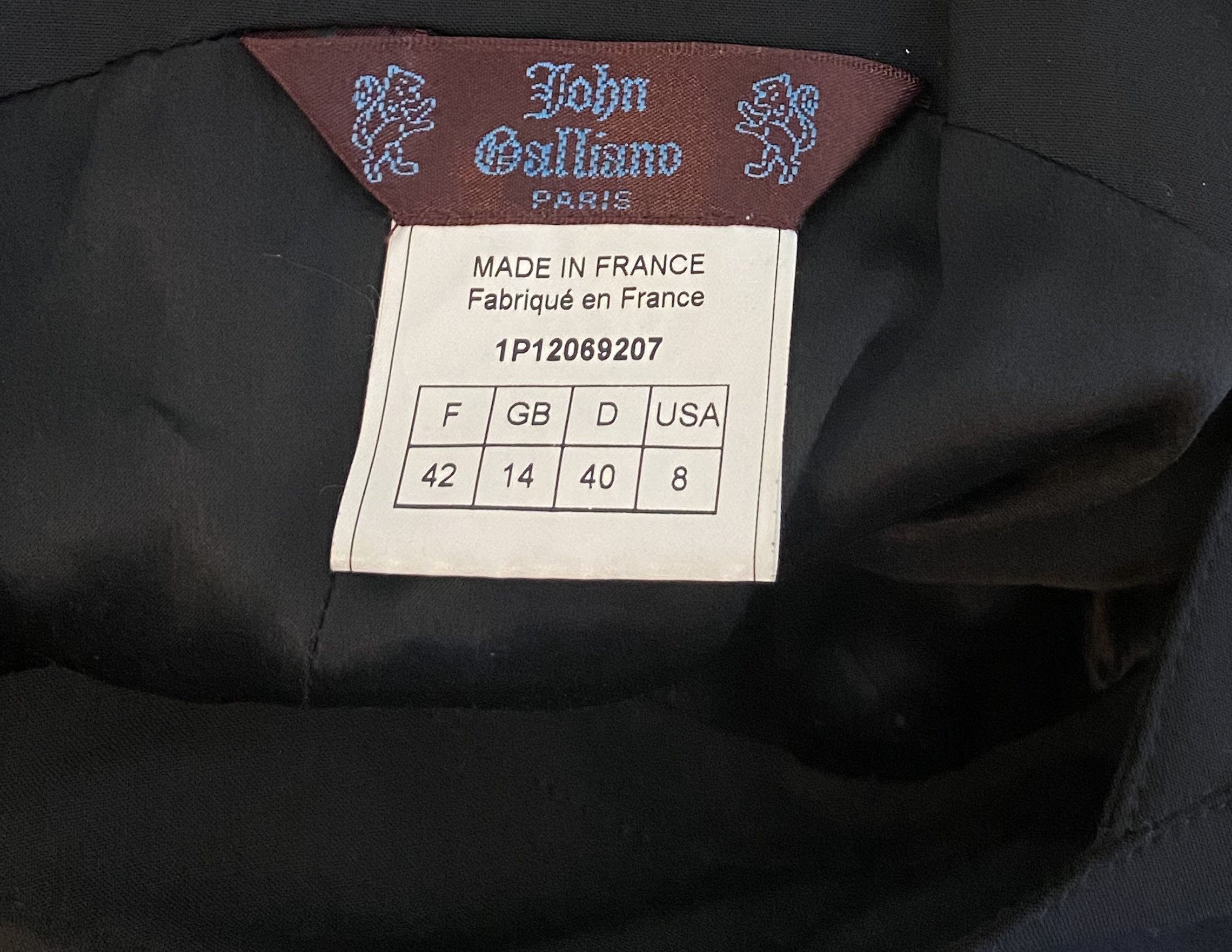 John Galliano Early John Galliano 2001 Evening Working Vintage Large Dress Size L / US 10 / IT 46 - 8 Thumbnail