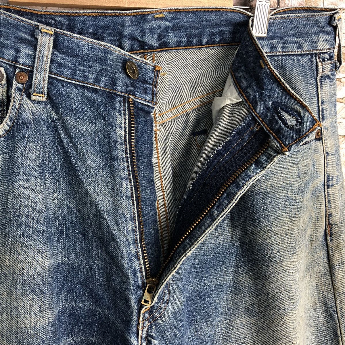 Levi's 503 Levis Blue faded Denim Pants #7572 Size US 34 / EU 50 - 12 Thumbnail