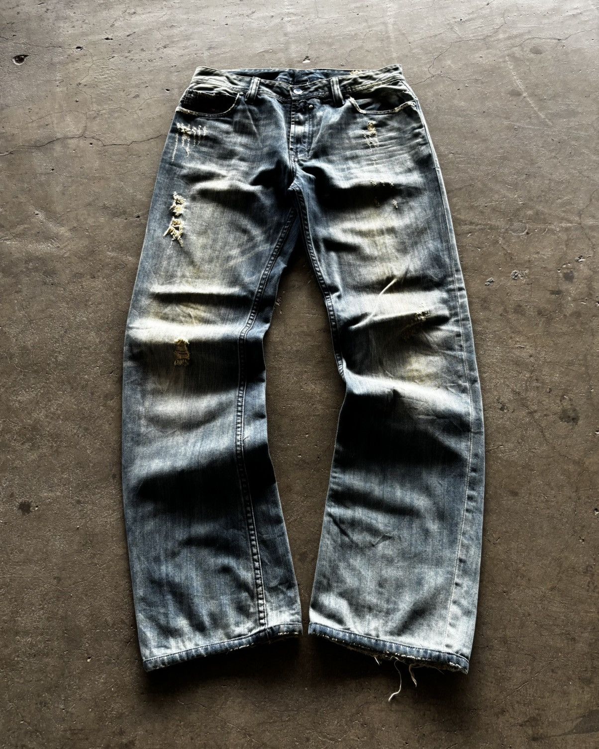 Diesel Diesel Lhela Denim Pants Size US 34 / EU 50 - 1 Thumbnail