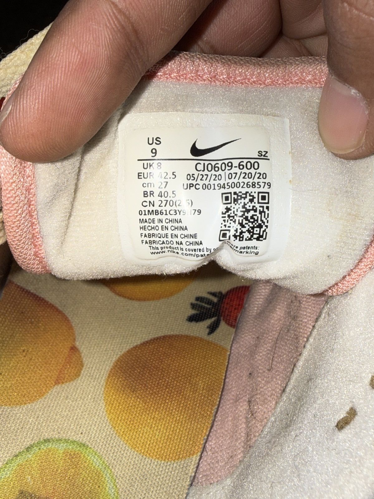 Nike Nike Air Max 1 ‘ Strawberry Lemonade ’ Size US 9 / EU 42 - 6 Thumbnail