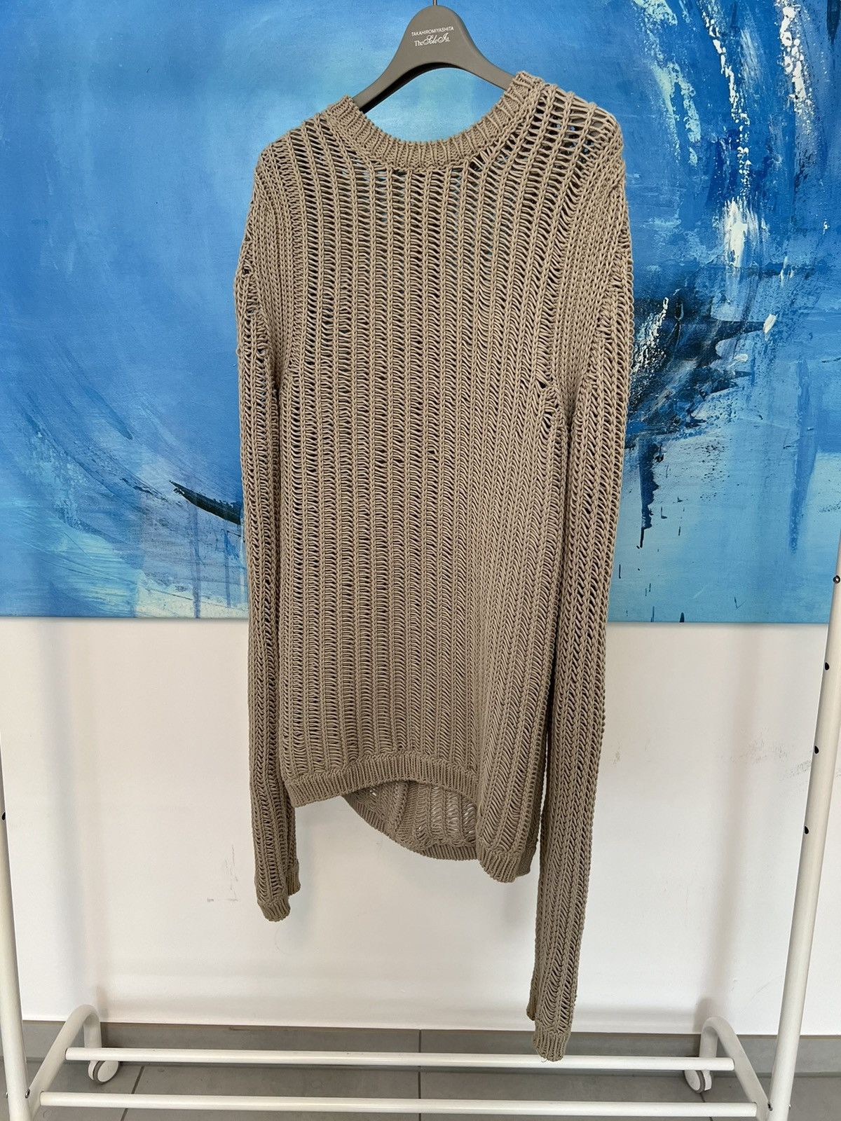 Rick Owens Rick Owens Knit Sweater S/S 2016 Cyclops Size US M / EU 48-50 / 2 - 2 Thumbnail