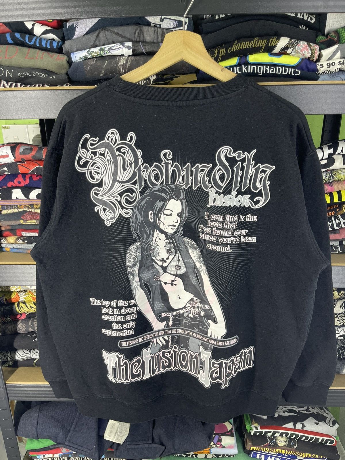 Bullet Noise Vintage Bullet Noise The Fusion Japan Japanese Punk Style Size US L / EU 52-54 / 3 - 9 Thumbnail
