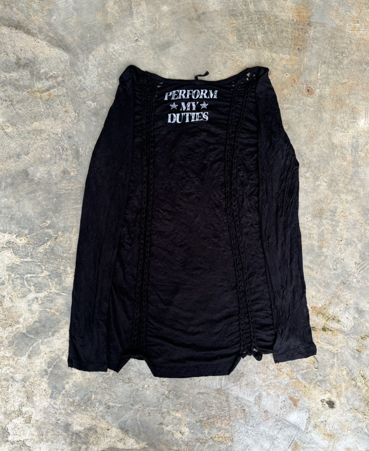 If Six Was Nine Y2k Zelos Ifsixwasnine Lgb Punk Style Longslevee Size ONE SIZE - 4 Thumbnail