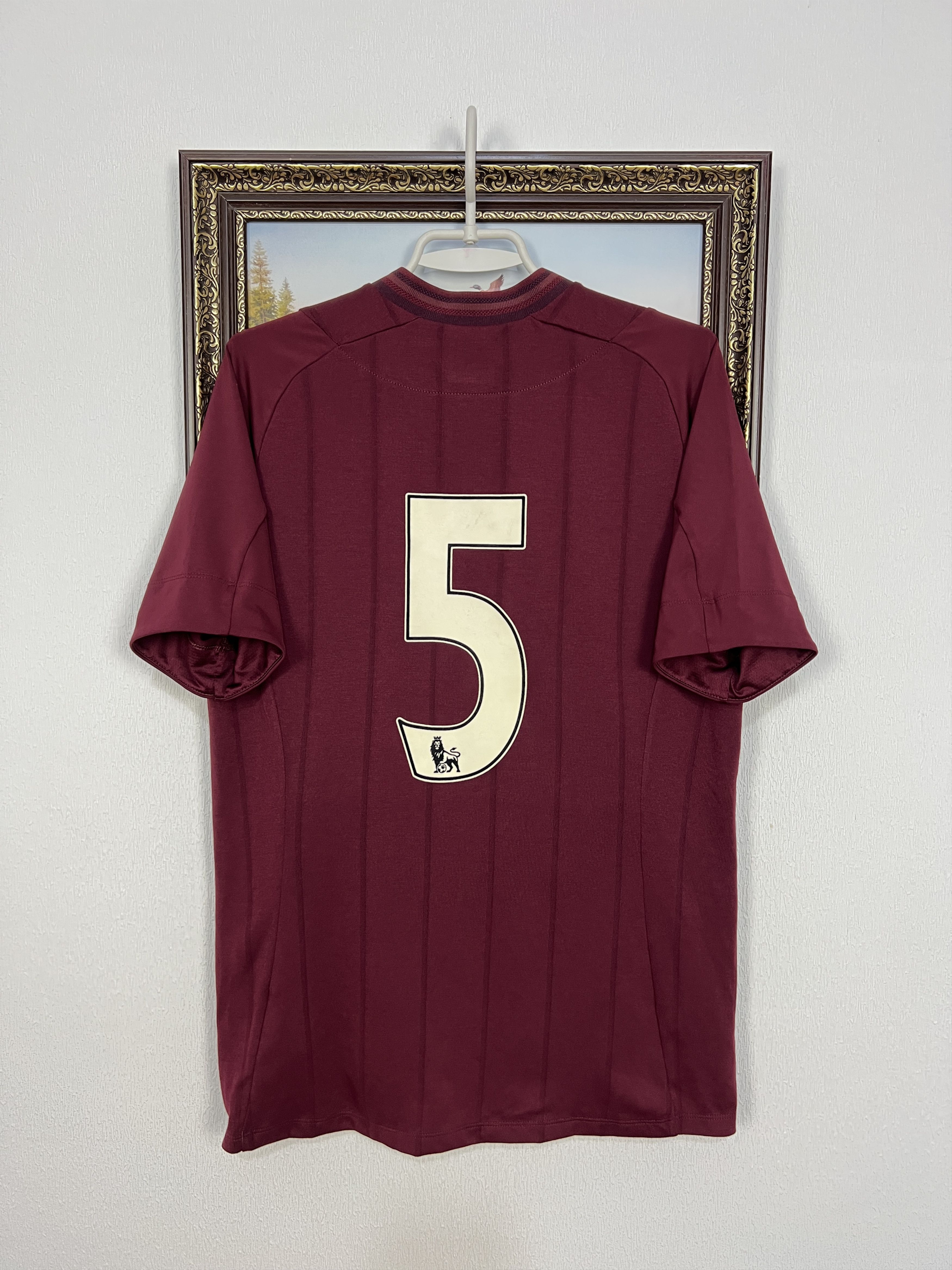 Umbro Manchester City Away football shirt 2012 Player Issue #5 Size US M / EU 48-50 / 2 - 10 Thumbnail