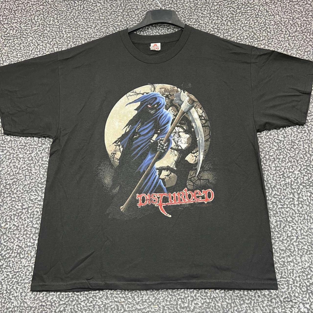 Alstyle Vintage Disturbed Reaper Shirt Men 2XL Alstyle Deadstock New Size US XXL / EU 58 / 5 - 1 Thumbnail