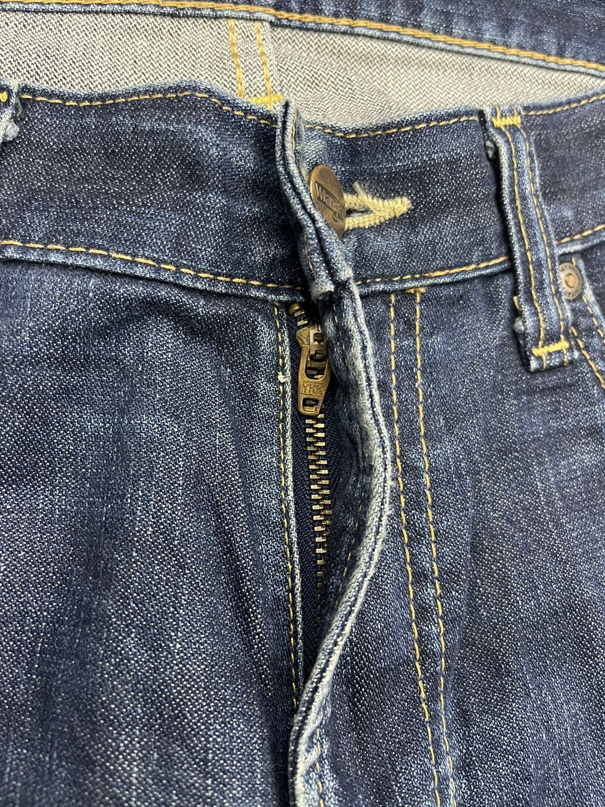 Wrangler Wrangler Authentic Western Jeans Leather Patch Size US 33 - 5 Thumbnail