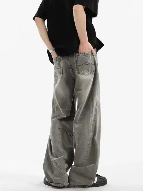 Jean baggy washed jeans Size US 31 - 6 Thumbnail