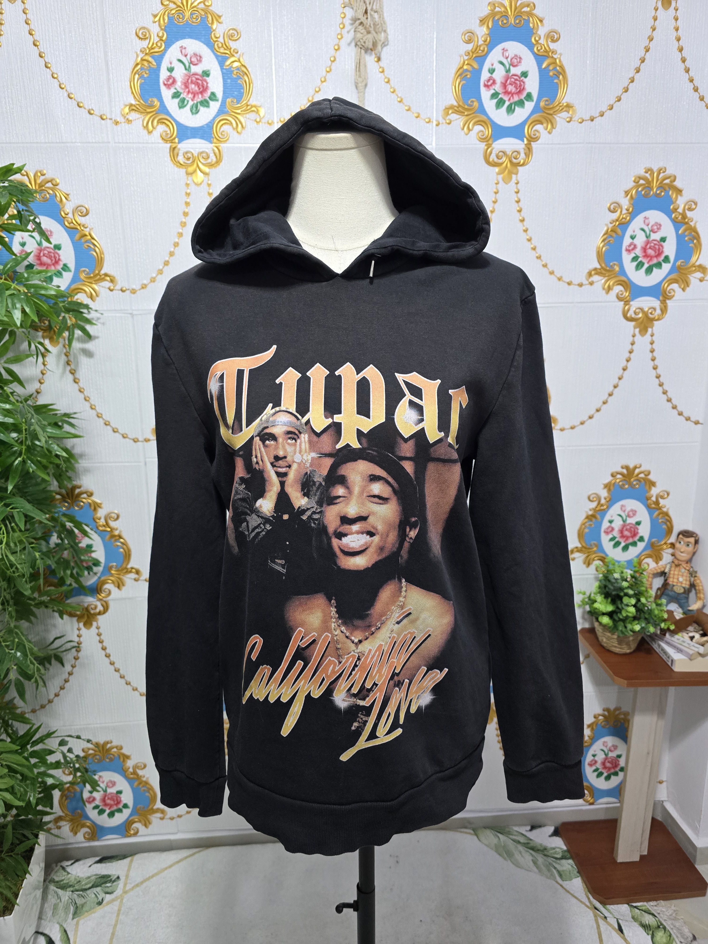 Band Tees × Vintage 2PAC TUPAC hoodie VINTAGE Small for Man Size US S / EU 44-46 / 1 - 1 Thumbnail