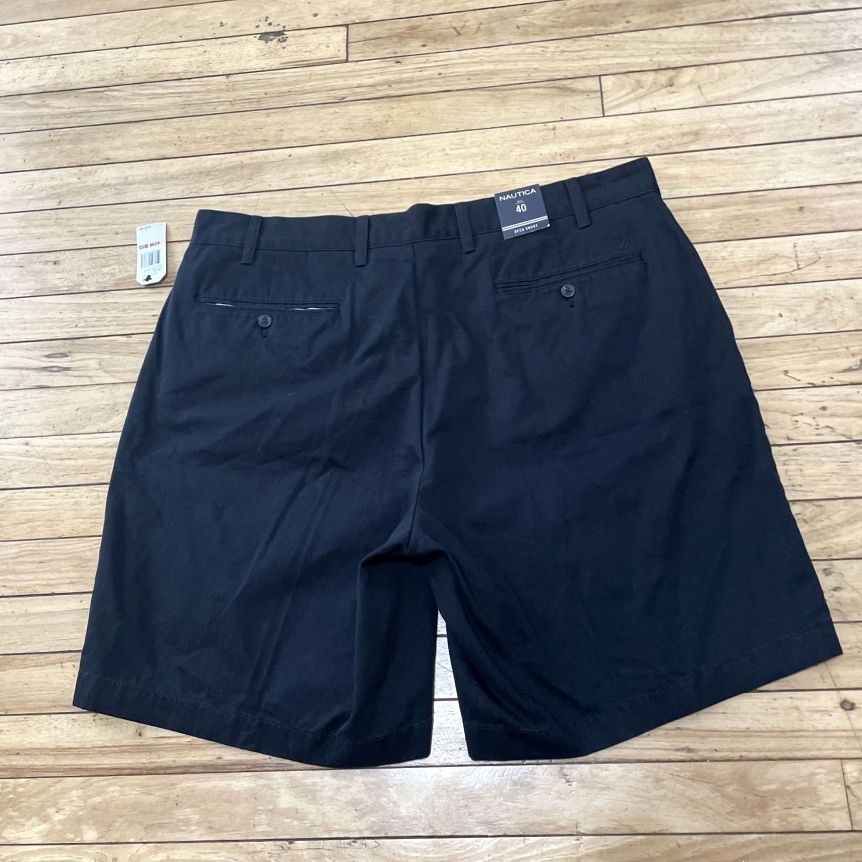 Nautica Nautica Deck Shorts Men 40W BG Blue Preppy Nautical Flat Chino 40x8 NEW 0 Size US 40 / EU 56 - 2 Thumbnail