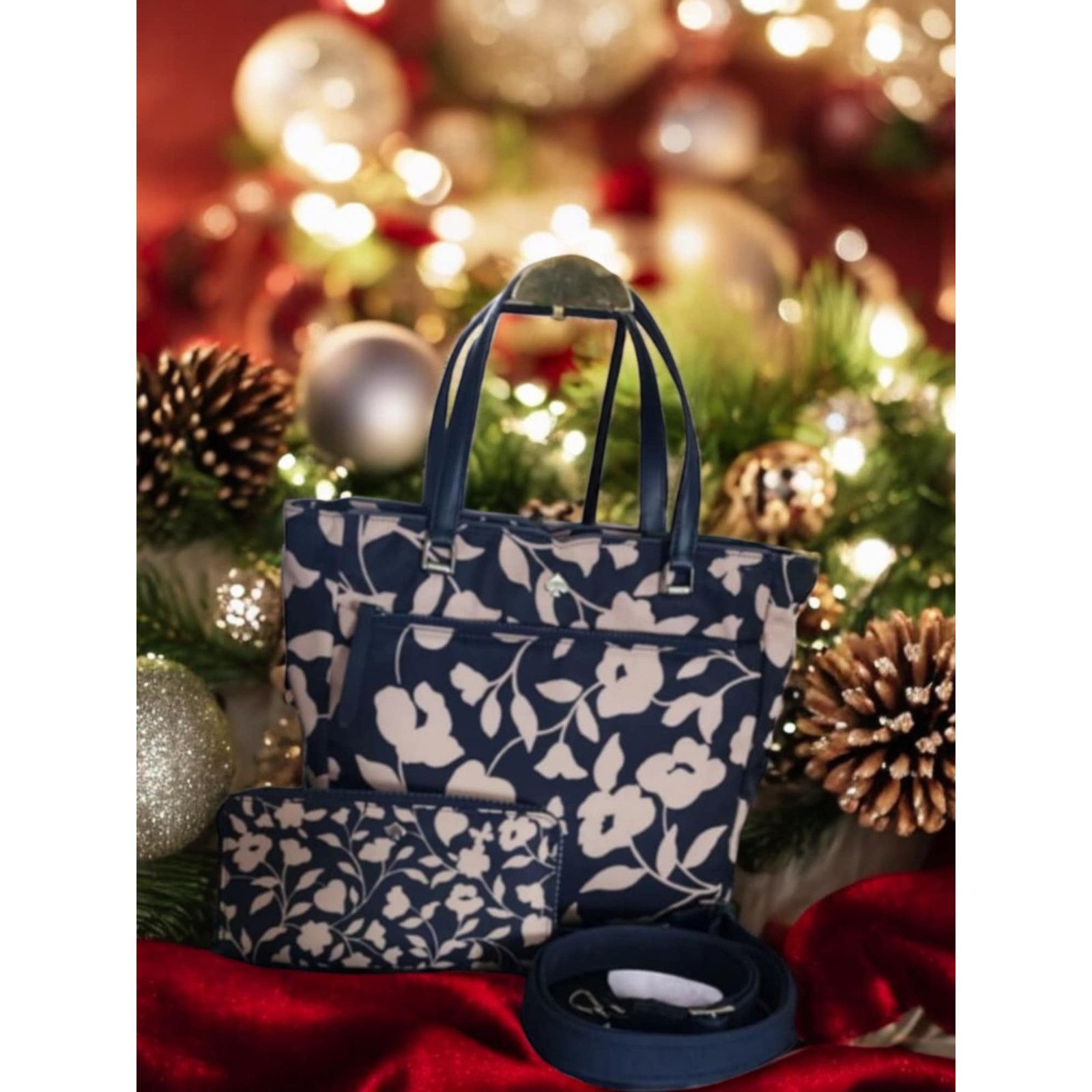 Kate Spade Kate Spade Jae Garden Vine Nylon Satchel & Matching Wallet Size ONE SIZE - 1 Thumbnail