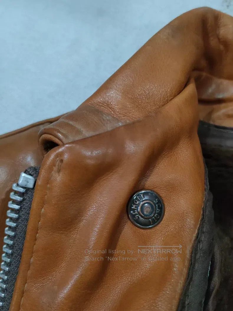 Schott Schott Vintage leather jacket Size S / US 4 / IT 40 - 6 Thumbnail