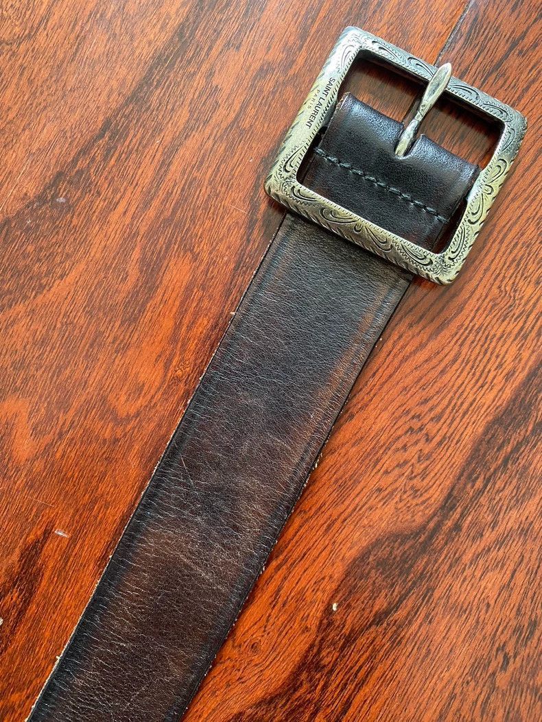 Saint Laurent Paris Saint Laurent Paris Classic Belt With Buckle-2506 Size ONE SIZE - 2 Thumbnail