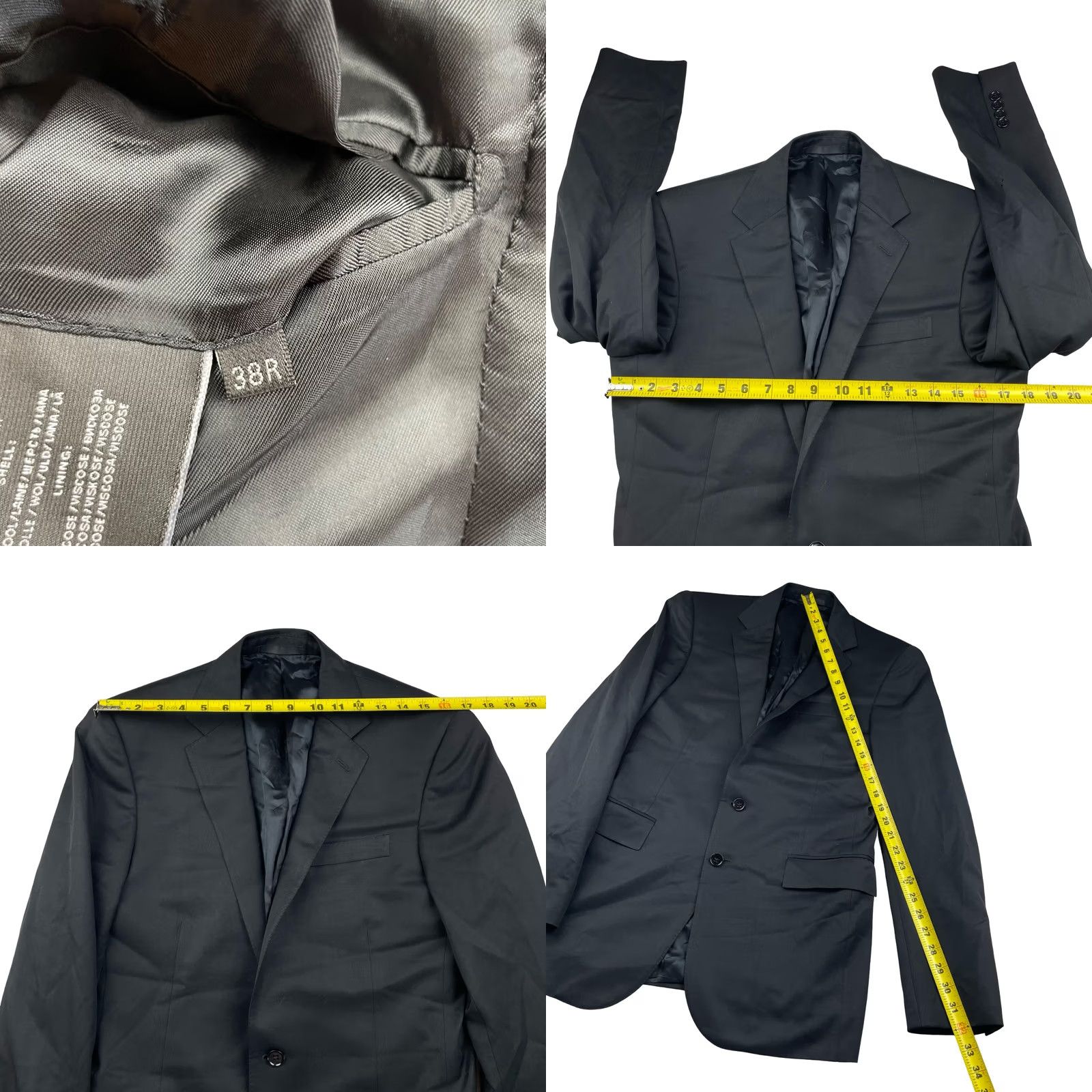 Ralph Lauren Ralph Lauren Black Label Mens Blazer - 38 Regular | | Cupro Lining Size 38R - 8 Thumbnail