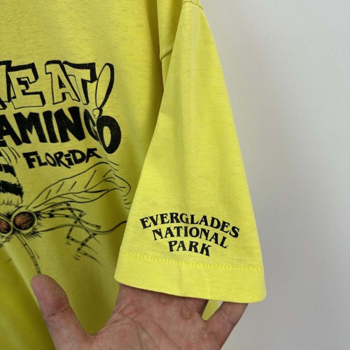 Vintage Vintage 90s Mosquito I gave at flamingo Florida tee y2k hype Size US XL / EU 56 / 4 - 8 Thumbnail