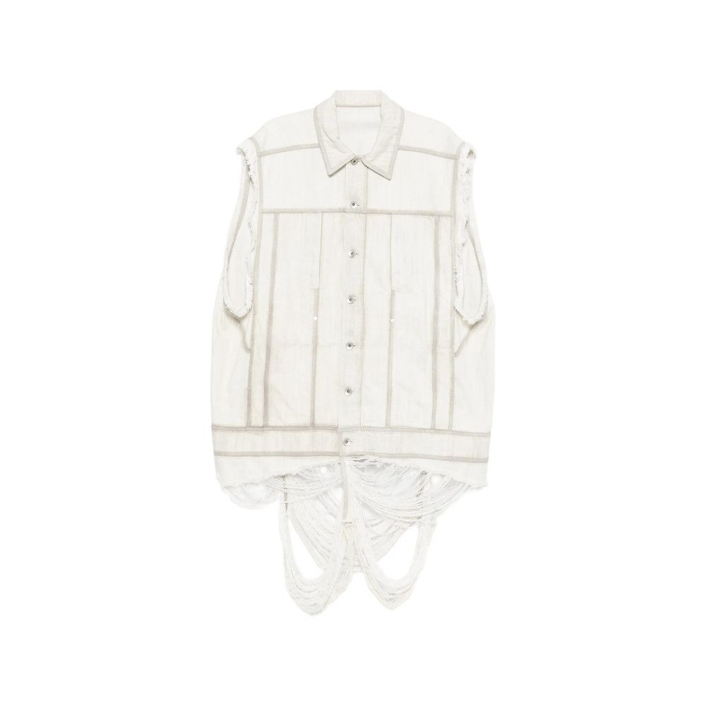 Rick Owens Rick Owens NEUTRALS Jackets - Waistcoats & Gilets Size US M / EU 48-50 / 2 - 1 Thumbnail