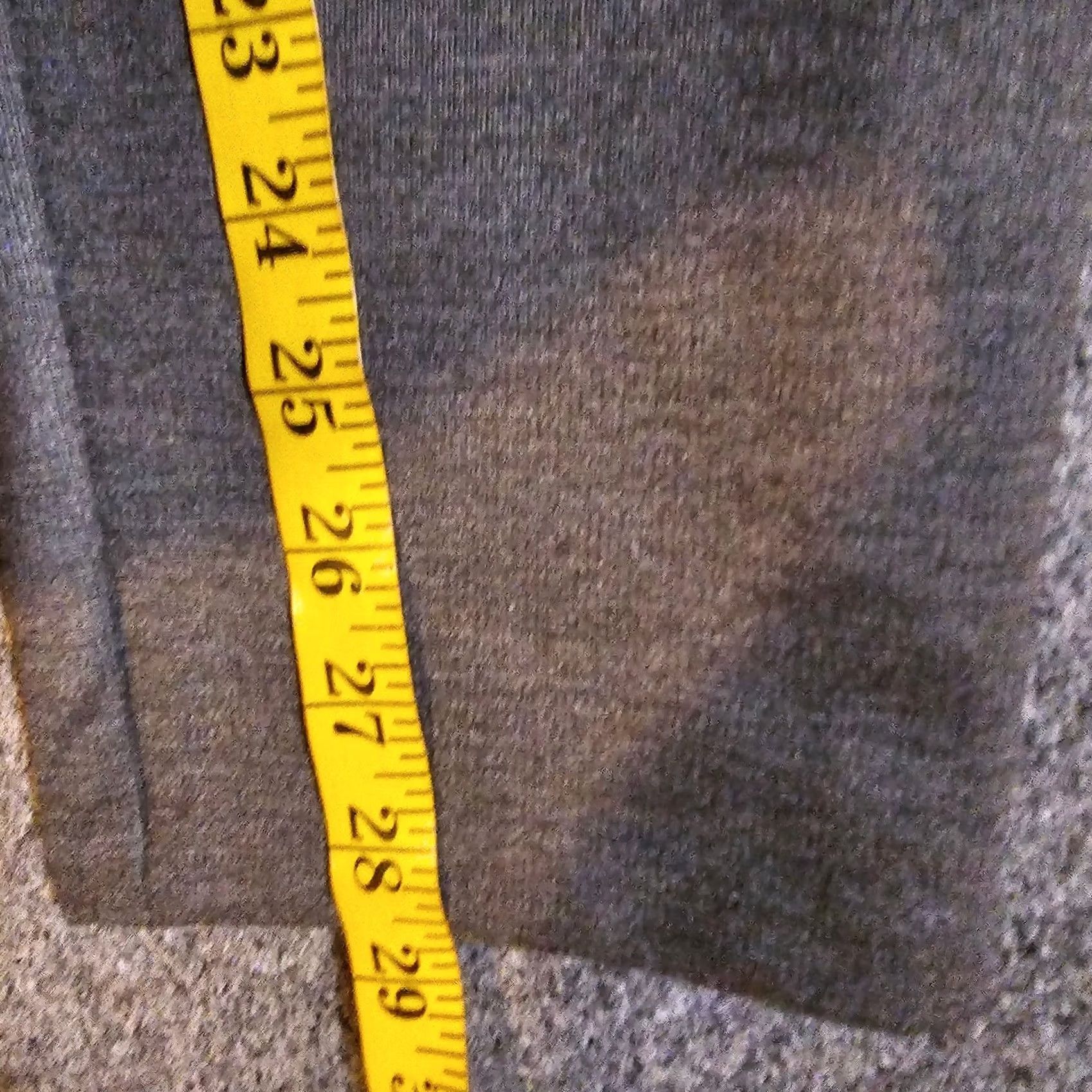 J. Jill J Jill Pants Women Medium Petite Gray Ponte Slim Leg Elastic Waist Casual Cap-se 90s? Size 30" / US 8 / IT 44 - 6 Thumbnail