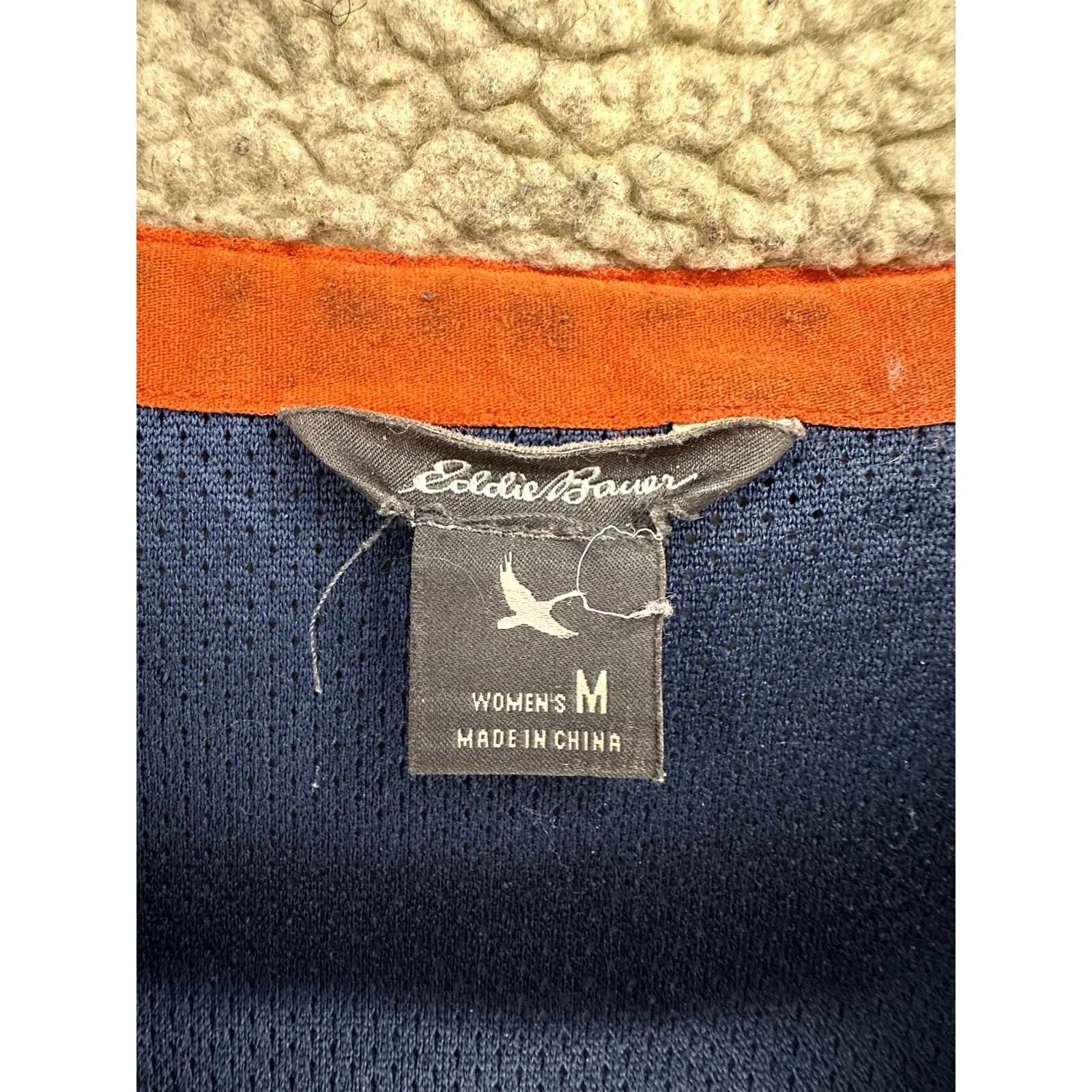 Eddie Bauer Eddie Bauer Fleece Rangefinder Faux Shearling Jacket Medium Size M / US 6-8 / IT 42-44 - 7 Thumbnail