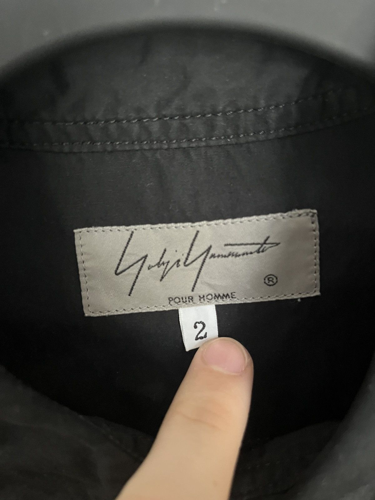 Yohji Yamamoto Yohji Yamamoto Pour Homme Shirt Size US M / EU 48-50 / 2 - 7 Thumbnail