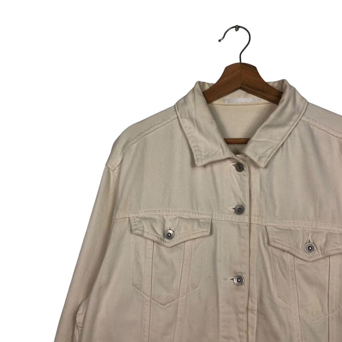 Japanese Brand × Uniqlo 📌Vintage Cropped Biker Jacket Uniqlo Issey Miyake Size US XL / EU 56 / 4 - 8 Thumbnail