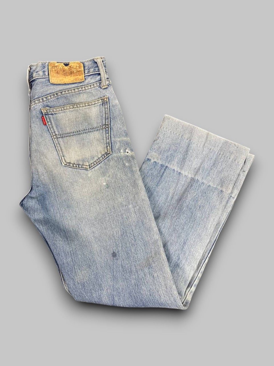 vintage big john lightwash denim nice design