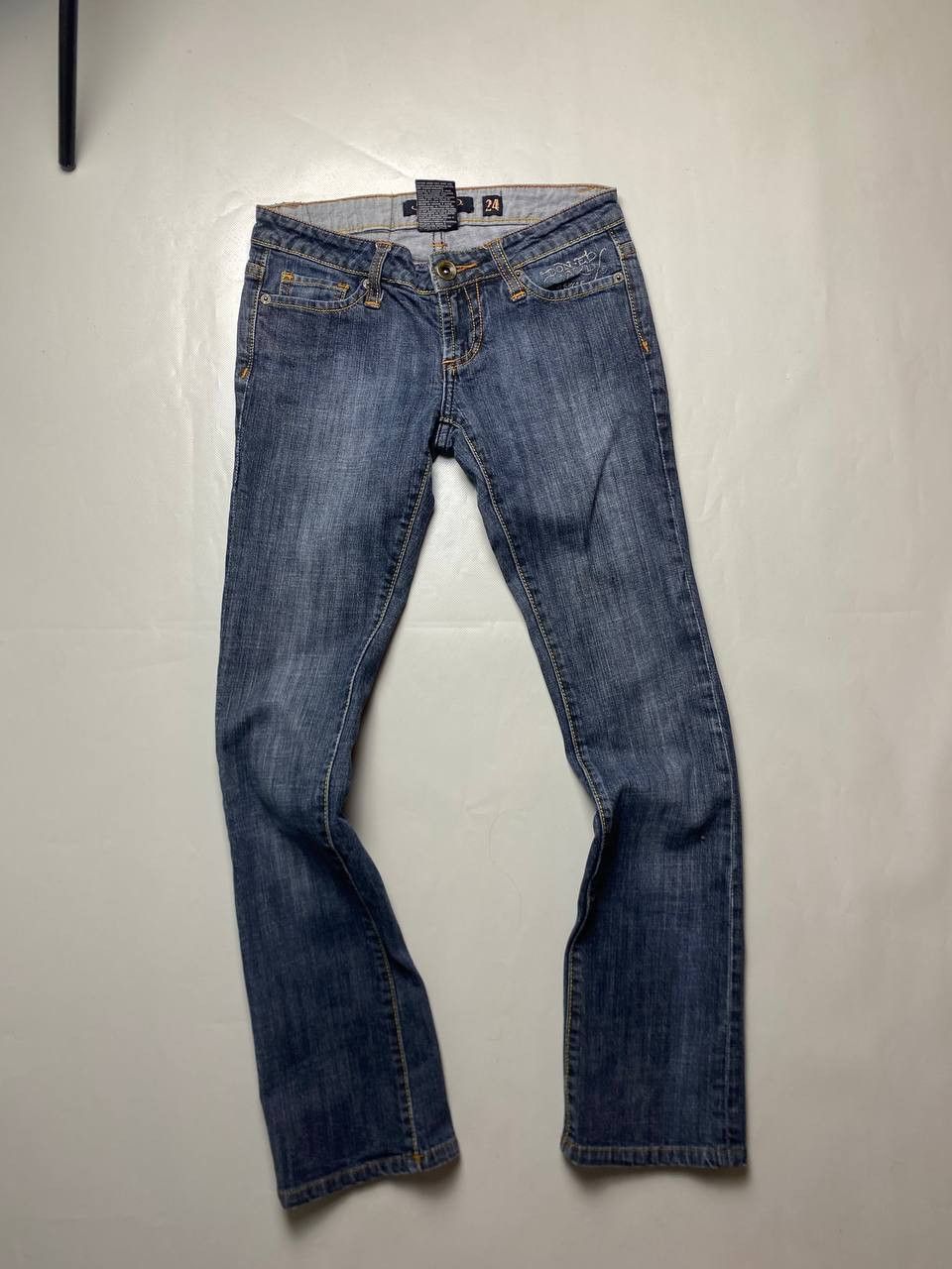 Ed Hardy Vintage Jeans Yk2 Ed Hardy Skinny Size 24" / US 00 / IT 34 - 2 Thumbnail