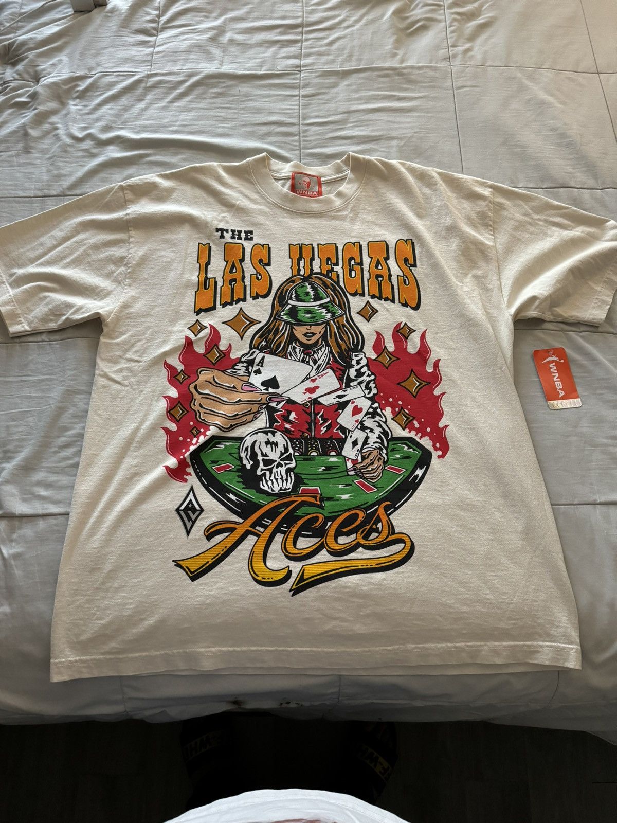 NBA × Warren Lotas Warren Lotas Las Vegas Aces “Lucky Aces” Tee Size US XL / EU 56 / 4 - 1 Thumbnail