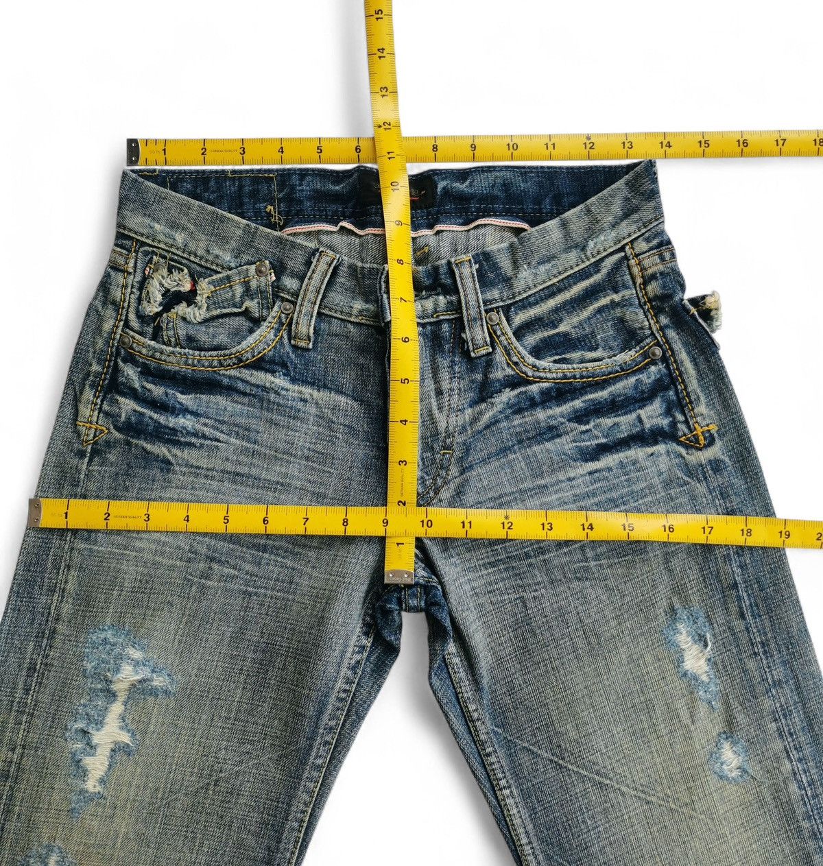 Camel Sweet Camel Selvedge Inner Waist Like Tornado Mart Tribal Size 27" / US 4 / IT 40 - 10 Thumbnail