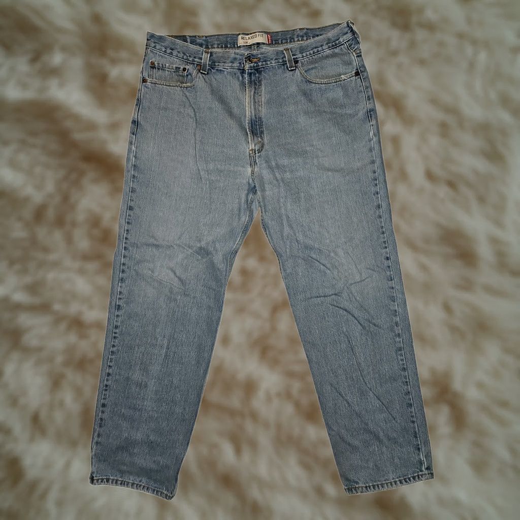 Levi's VINTAGE Levi's 550 Jeans Men 42x30 Straight Relaxed Blue Denim 90s Grunge 5-Pocket Mens Size US 42 / EU 58 - 1 Thumbnail