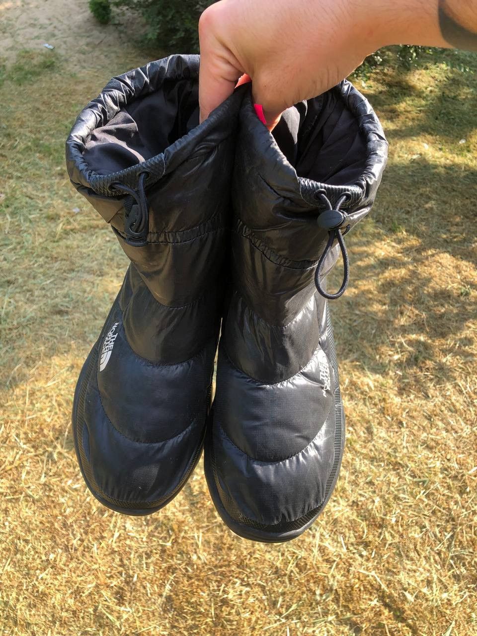 The North Face VERY RARE THE NORTH FACE PUFFER DOWN BOOTS OUTDOOR LIFE Y2K Size US 11 / EU 44 - 4 Thumbnail