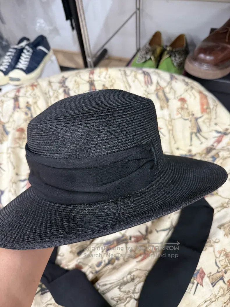 Yohji Yamamoto Yohji Yamamoto Woven Silk Scarf Tie Hat Size ONE SIZE - 3 Thumbnail