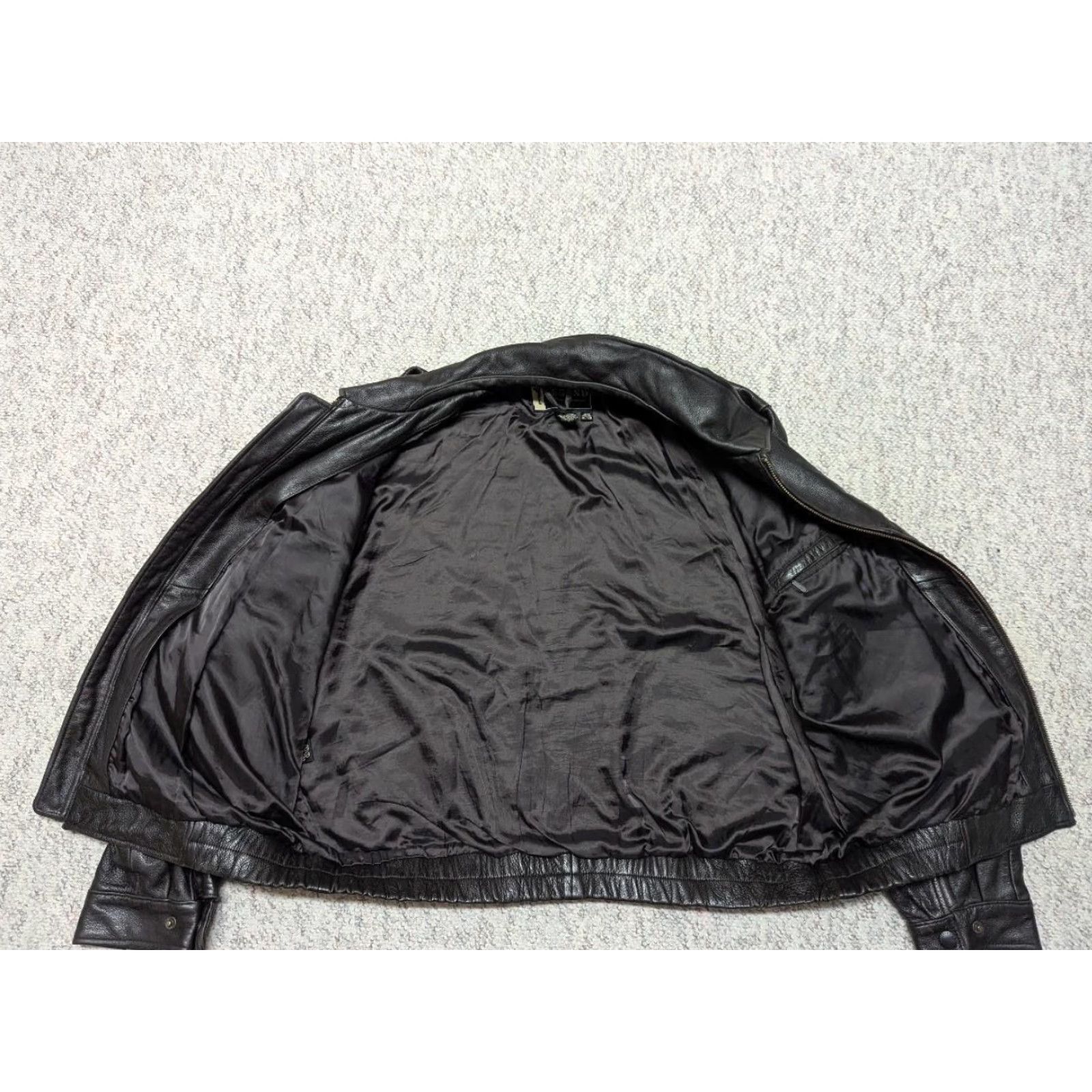 Eddie Bauer VINTAGE Eddie Bauer Jacket Bomber XL Brown Leather Mens Size US XL / EU 56 / 4 - 4 Thumbnail